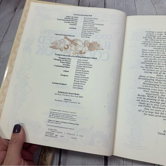 vintage 1980 the good housekeeping illustrated cook book reader's digest - Picture 5 of 7